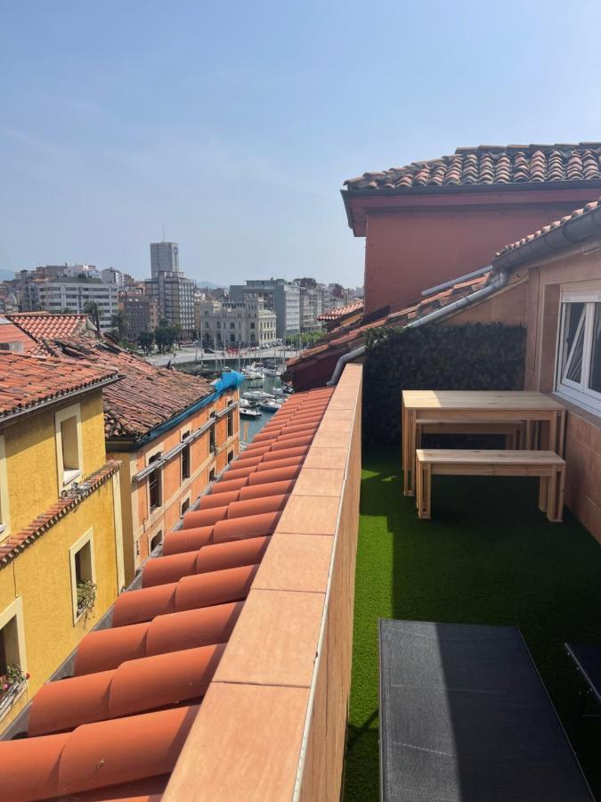 Las Terrazas De Gueeli 6 Pax Wifi - Garaje - Vistas - Vut-3391-As Gijón Kültér fotó