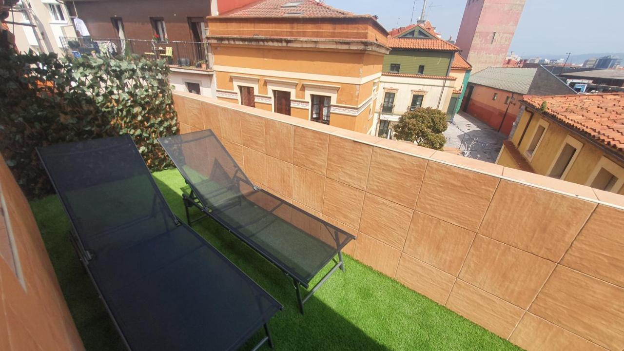 Las Terrazas De Gueeli 6 Pax Wifi - Garaje - Vistas - Vut-3391-As Gijón Kültér fotó